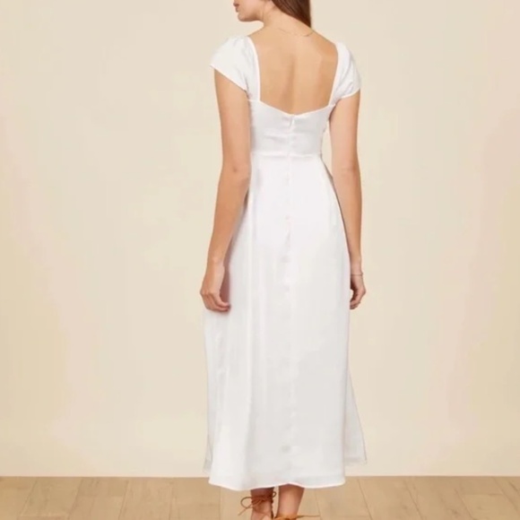 Park & Fifth Roosevelt White Midi Dress - BNWT - Picture 1 of 8